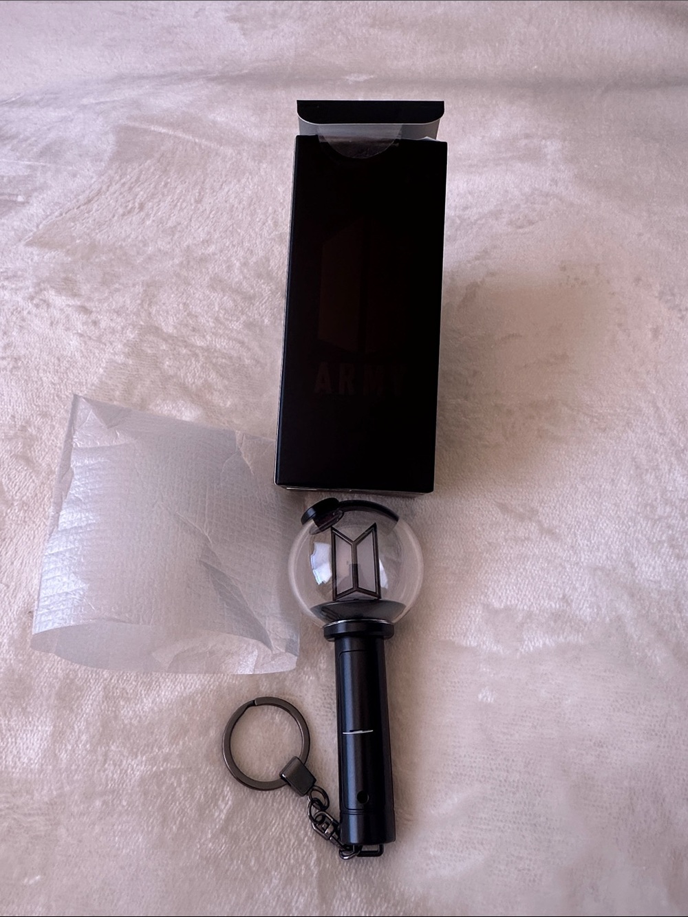 BTS Army Bomb Lightstick Keychain | Keyring | NWT
